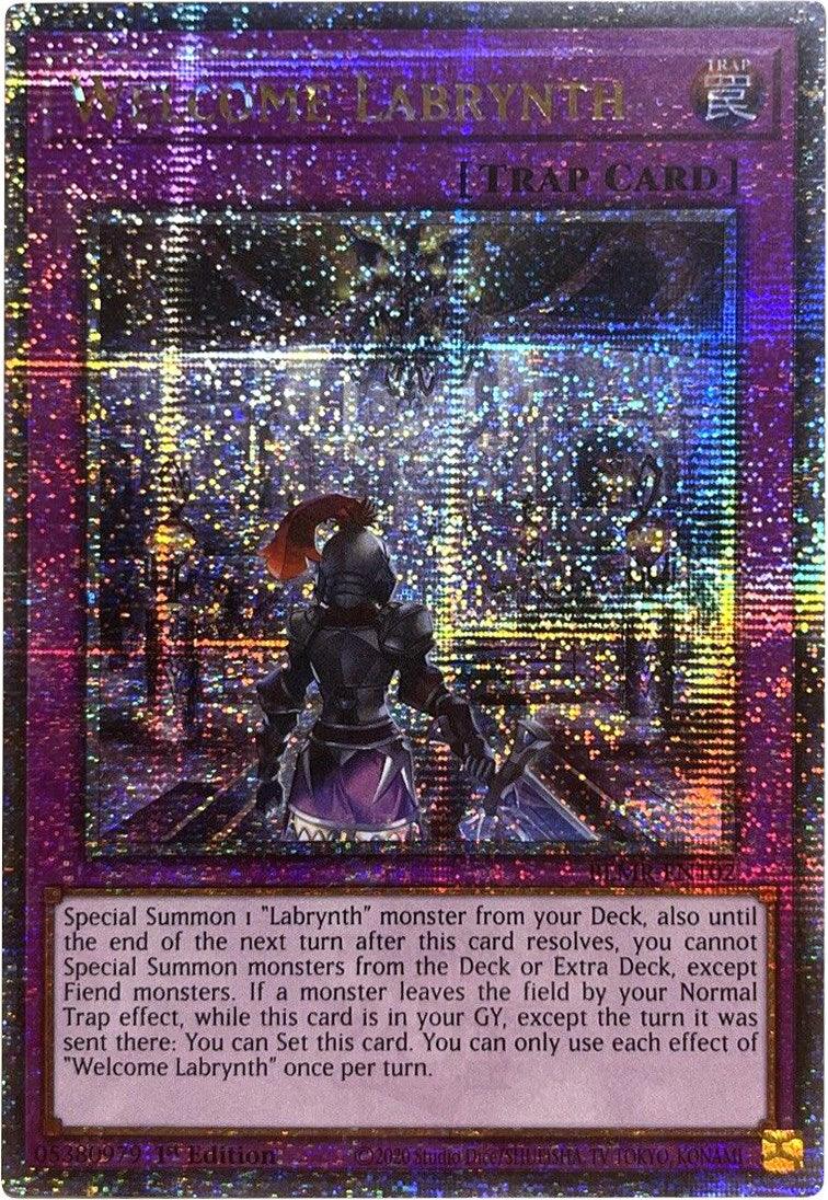 Welcome Labrynth [BLMR-EN102] Quarter Century Secret Rare - Josh's Cards
