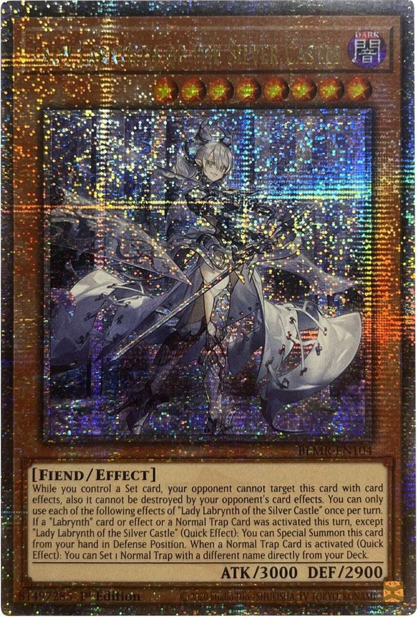 Lady Labrynth of the Silver Castle [BLMR-EN104] Quarter Century Secret Rare - Josh's Cards