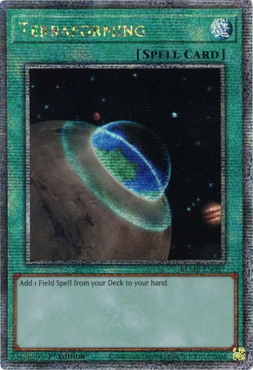 Terraforming [BLMR-EN087] Quarter Century Secret Rare - Josh's Cards