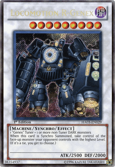 Locomotion R-Genex [HA03-EN029] Secret Rare - Josh's Cards