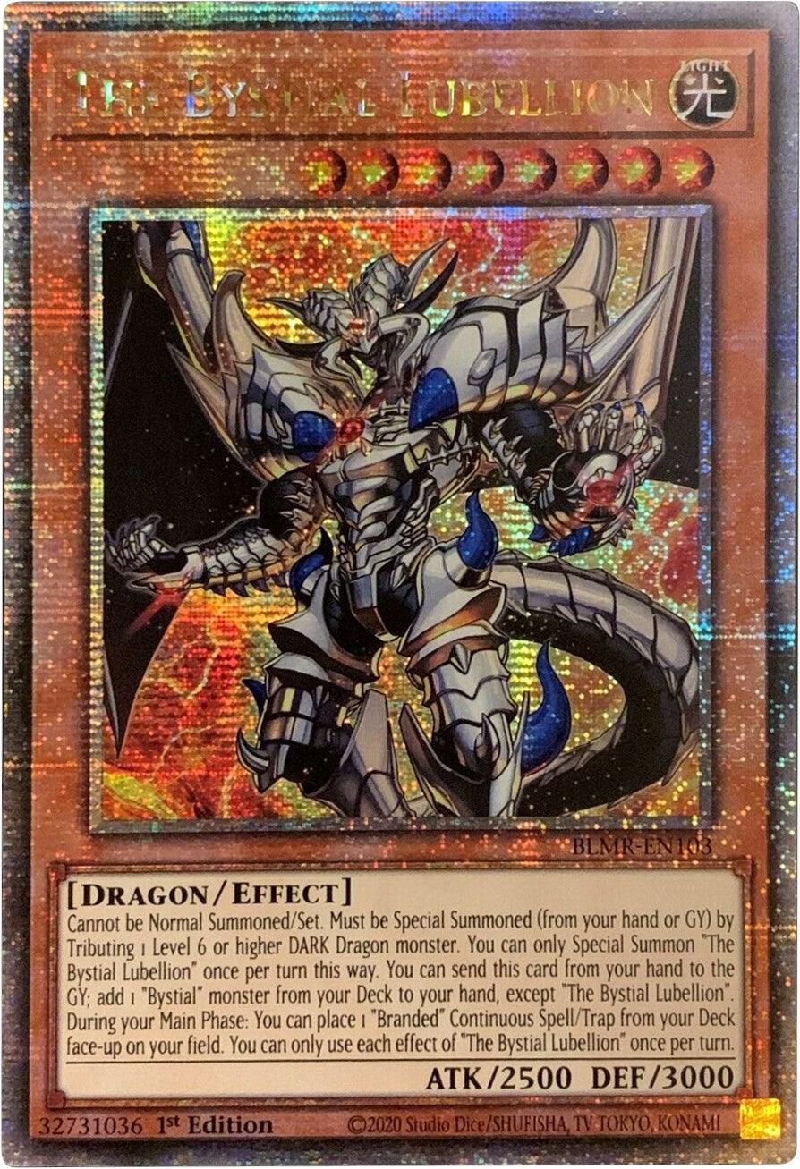 The Bystial Lubellion [BLMR-EN103] Quarter Century Secret Rare - Josh's Cards