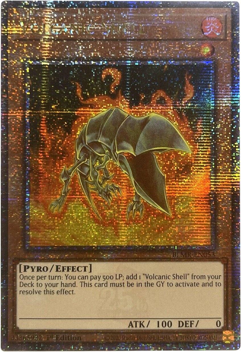 Volcanic Shell [BLMR-EN053] Quarter Century Secret Rare - Josh's Cards