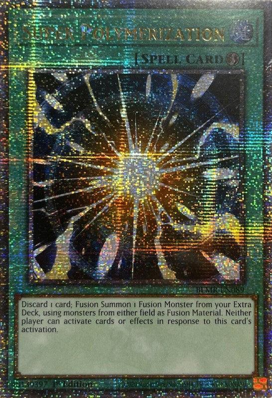 Super Polymerization [BLMR-EN089] Quarter Century Secret Rare - Josh's Cards