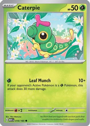 Caterpie 010/165 - SV Scarlet & Violet 151