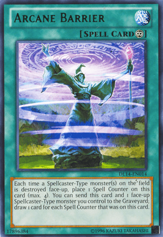 Arcane Barrier (Green) [DL14-EN014] Rare - Josh's Cards