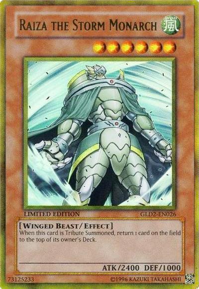 Raiza the Storm Monarch [GLD2-EN026] Ultra Rare - Josh's Cards