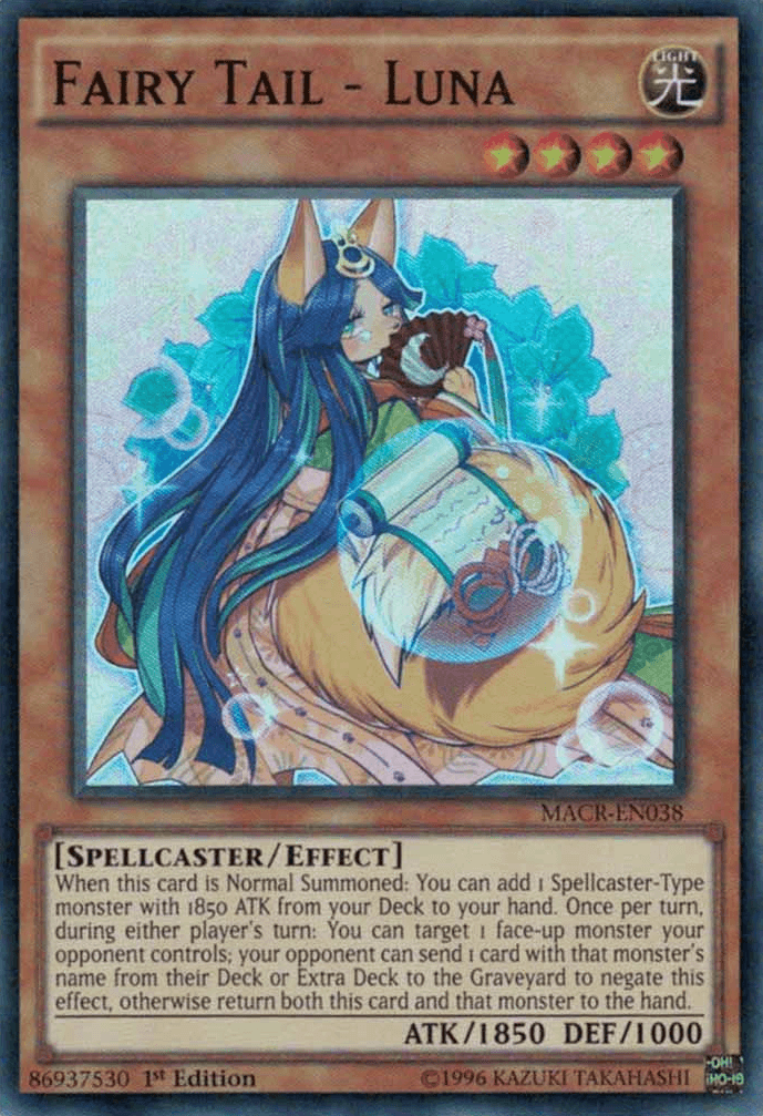Fairy Tail - Luna [MACR-EN038] Super Rare - Josh's Cards