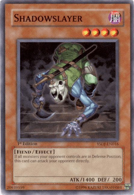 Shadowslayer [YSDJ-EN016] Common - Josh's Cards