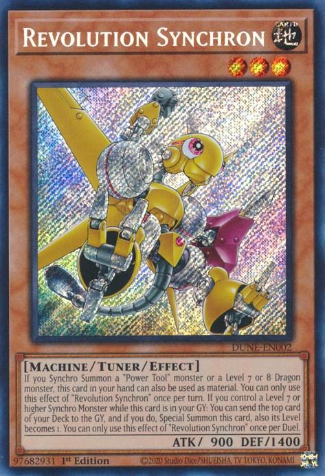 Revolution Synchron [DUNE-EN002] Secret Rare - Josh's Cards