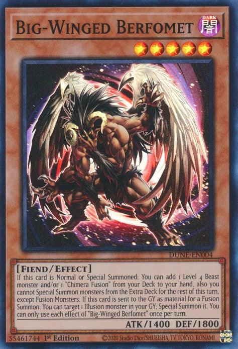Big-Winged Berfomet [DUNE-EN004] Super Rare - Josh's Cards