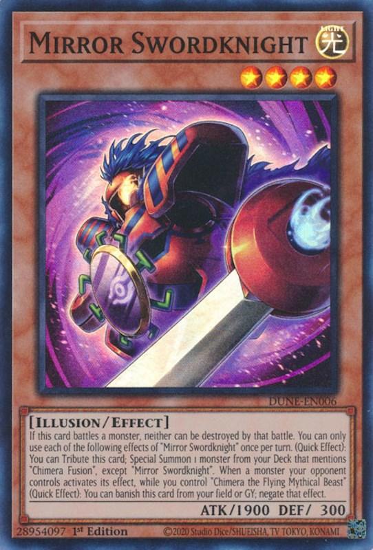 Mirror Swordknight [DUNE-EN006] Super Rare - Josh's Cards