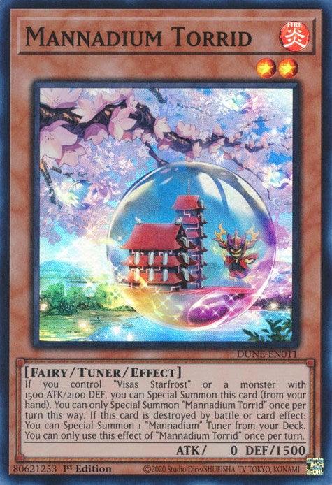 Mannadium Torrid [DUNE-EN011] Super Rare - Josh's Cards
