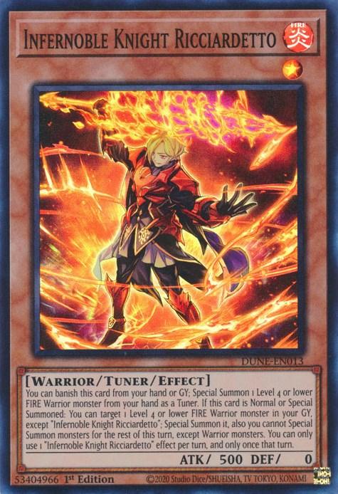 Infernoble Knight Ricciardetto [DUNE-EN013] Super Rare - Josh's Cards