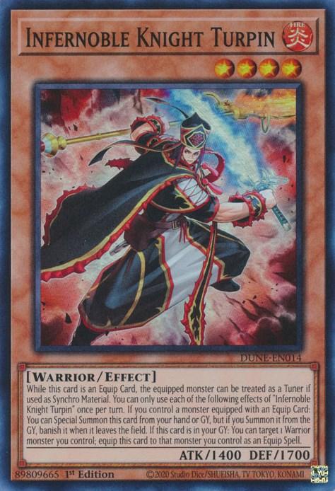 Infernoble Knight Turpin [DUNE-EN014] Super Rare - Josh's Cards