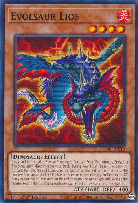 Evolsaur Lios [DUNE-EN018] Common - Josh's Cards