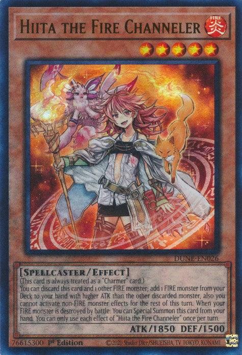 Hiita the Fire Channeler [DUNE-EN026] Ultra Rare - Josh's Cards