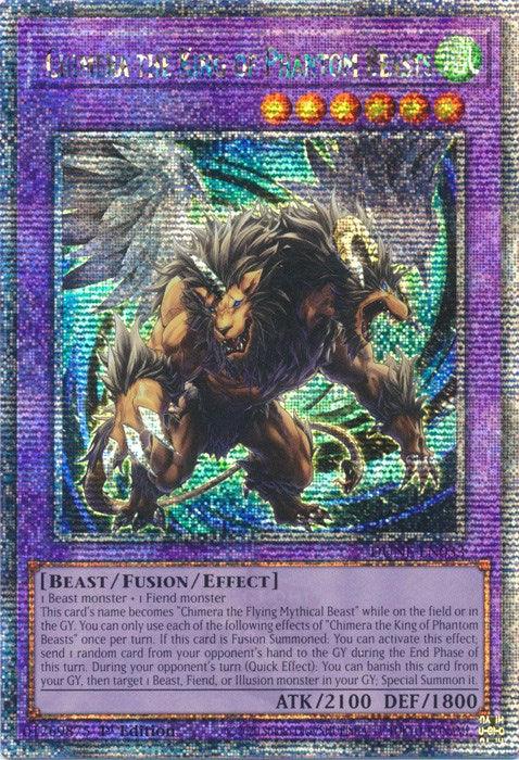 Chimera the King of Phantom Beasts [DUNE-EN033] Quarter Century Secret Rare - Josh's Cards