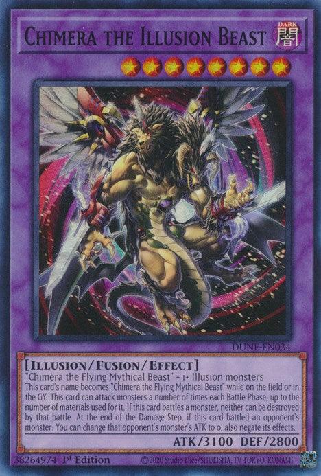 Chimera the Illusion Beast [DUNE-EN034] Super Rare - Josh's Cards