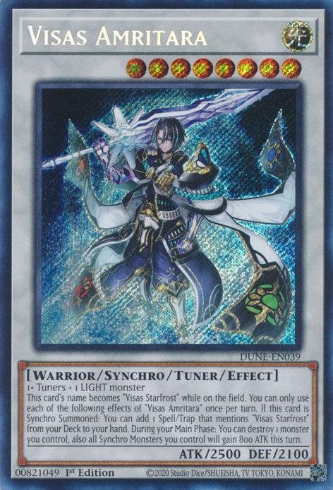 Visas Amritara [DUNE-EN039] Secret Rare - Josh's Cards