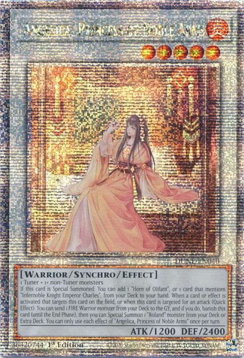 Angelica, Princess of Noble Arms [DUNE-EN040] Quarter Century Secret Rare - Josh's Cards
