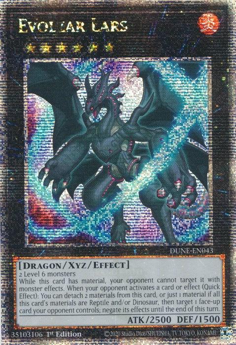 Evolzar Lars [DUNE-EN043] Quarter Century Secret Rare - Josh's Cards
