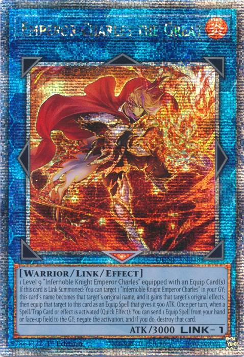 Emperor Charles the Great [DUNE-EN048] Quarter Century Secret Rare - Josh's Cards