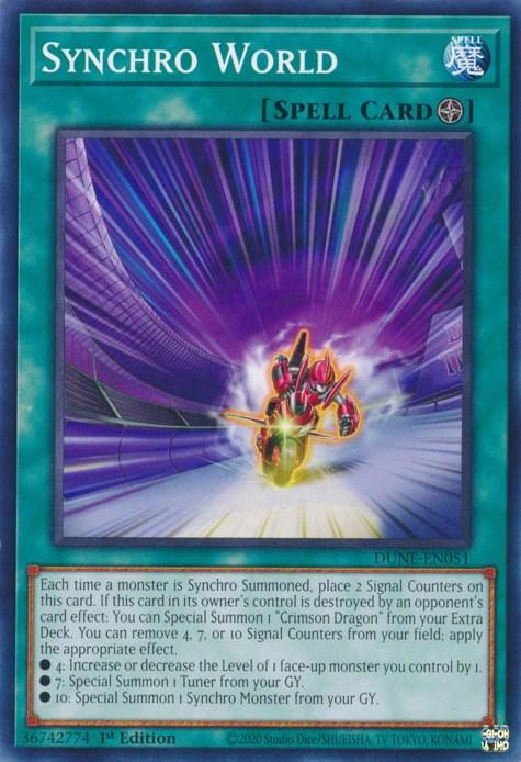 Synchro World [DUNE-EN051] Common - Josh's Cards