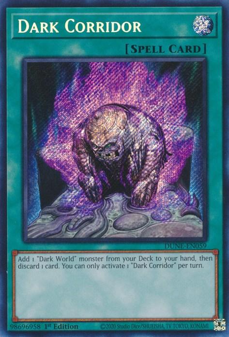 Dark Corridor [DUNE-EN059] Secret Rare - Josh's Cards