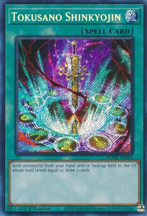 Tokusano Shinkyojin [DUNE-EN064] Secret Rare - Josh's Cards
