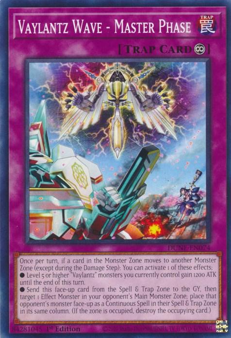 Vaylantz Wave - Master Phase [DUNE-EN074] Common - Josh's Cards