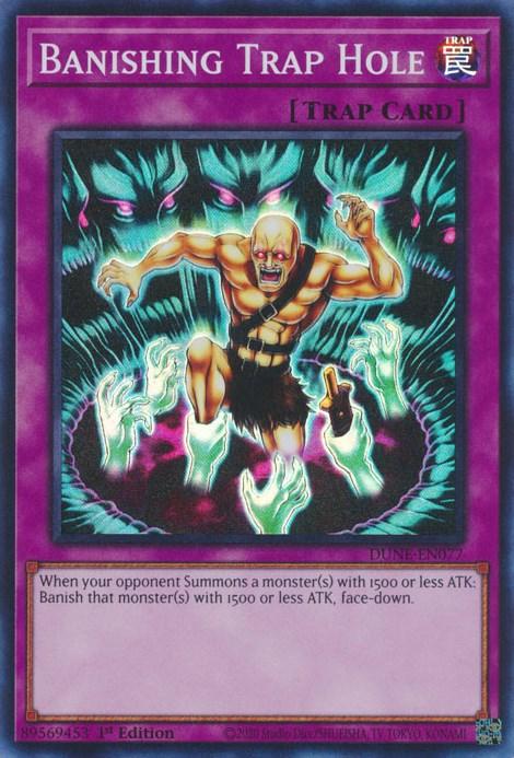 Banishing Trap Hole [DUNE-EN077] Super Rare - Josh's Cards