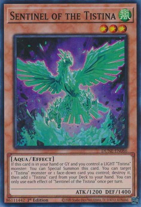 Sentinel of the Tistina [DUNE-EN086] Super Rare - Josh's Cards