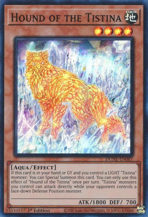 Hound of the Tistina [DUNE-EN087] Super Rare - Josh's Cards