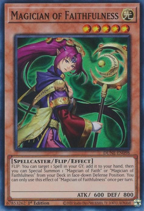 Magician of Faithfulness [DUNE-EN098] Super Rare - Josh's Cards