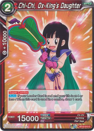 Chi-Chi, Ox-King's Daughter (BT10-013) [Rise of the Unison Warrior 2nd Edition] Parallel Foil