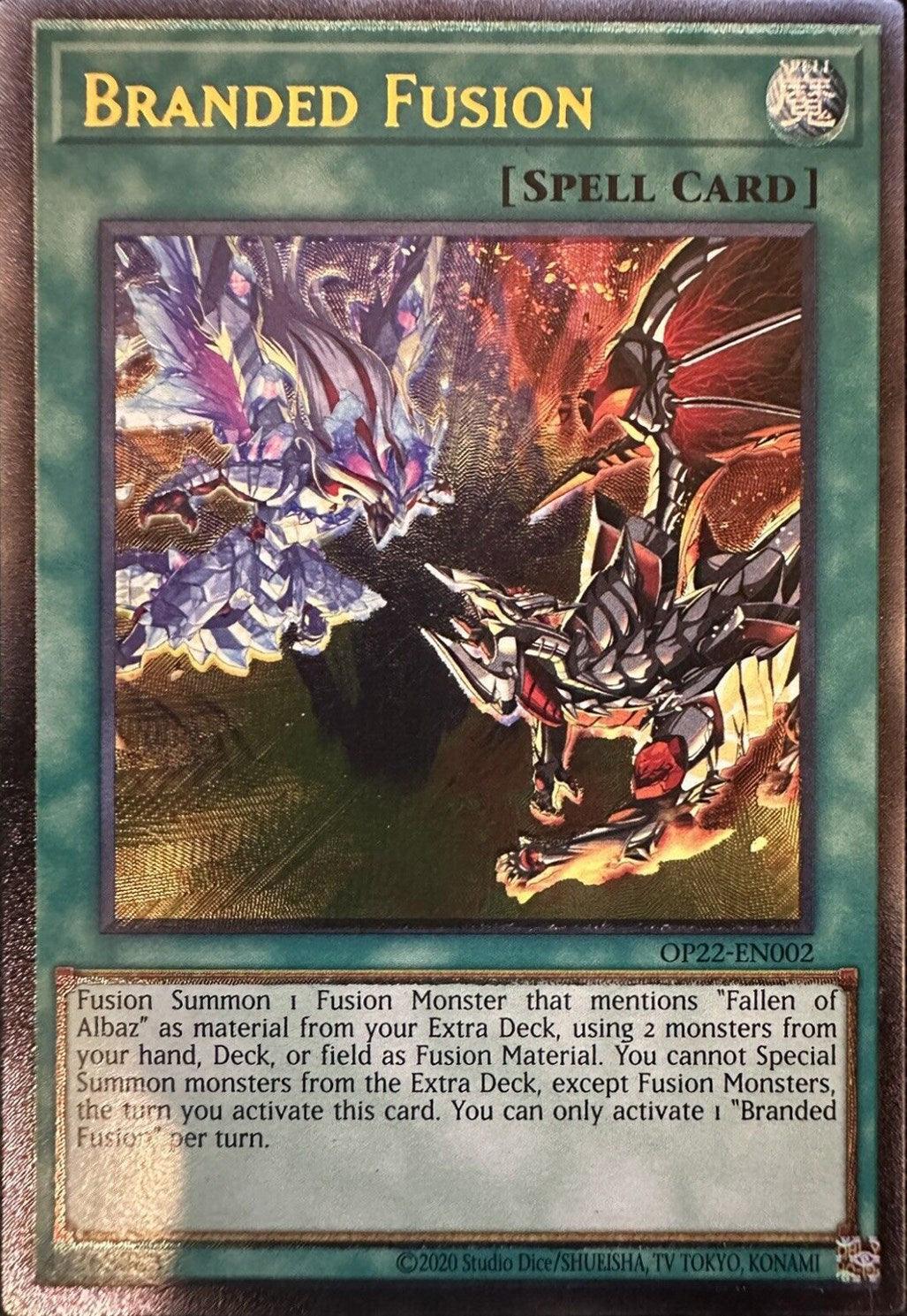 Branded Fusion [OP22-EN002] Ultimate Rare - Josh's Cards