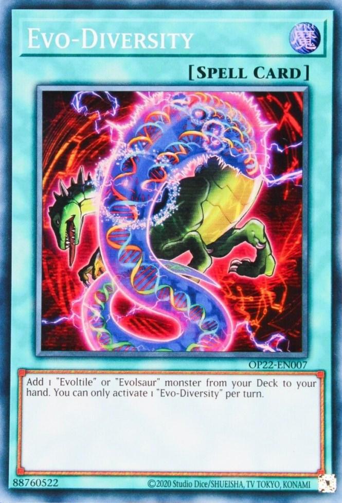 Evo-Diversity [OP22-EN007] Super Rare - Josh's Cards