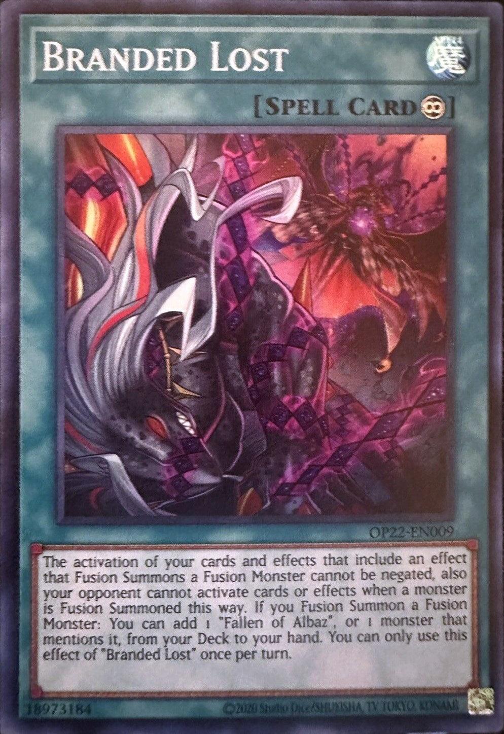 Branded Lost [OP22-EN009] Super Rare - Josh's Cards