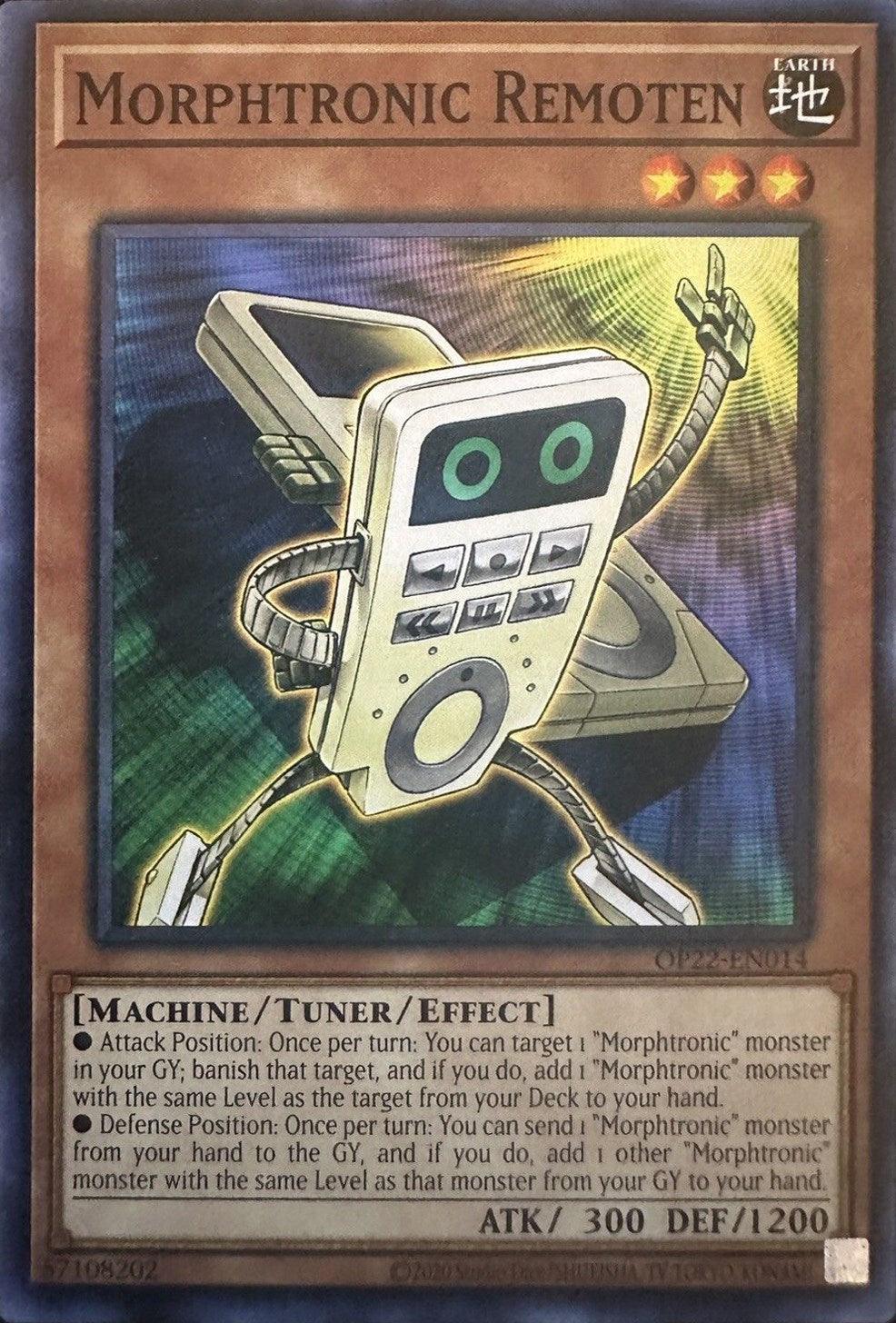 Morphtronic Remoten [OP22-EN014] Common - Josh's Cards