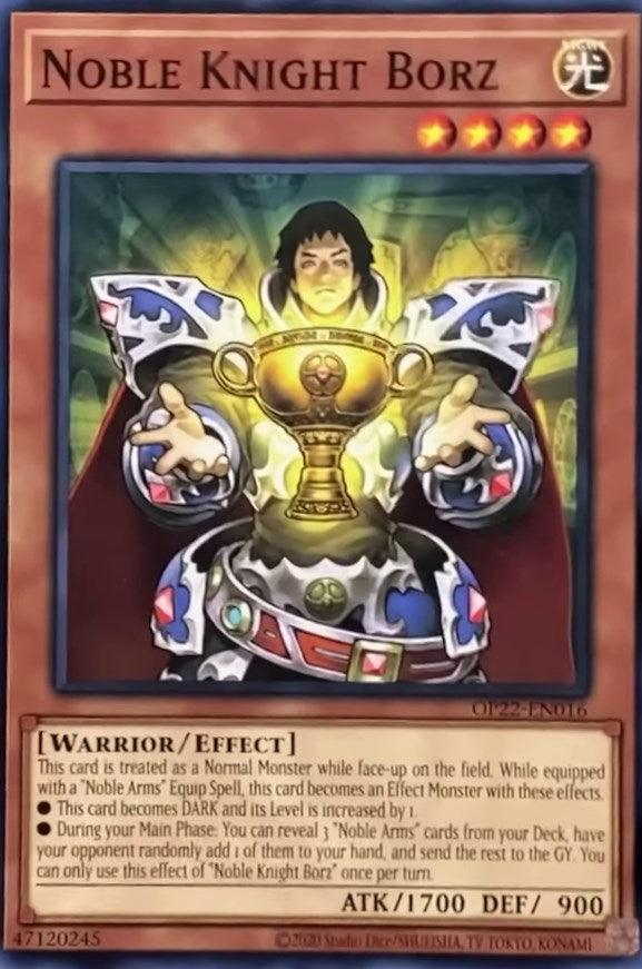 Noble Knight Borz [OP22-EN016] Common - Josh's Cards