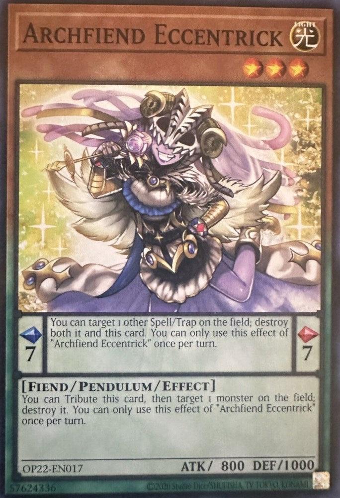 Archfiend Eccentrick [OP22-EN017] Common - Josh's Cards