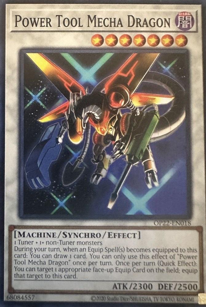Power Tool Mecha Dragon [OP22-EN018] Common - Josh's Cards