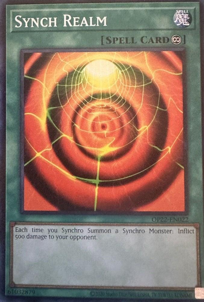 Synch Realm [OP22-EN022] Common - Josh's Cards
