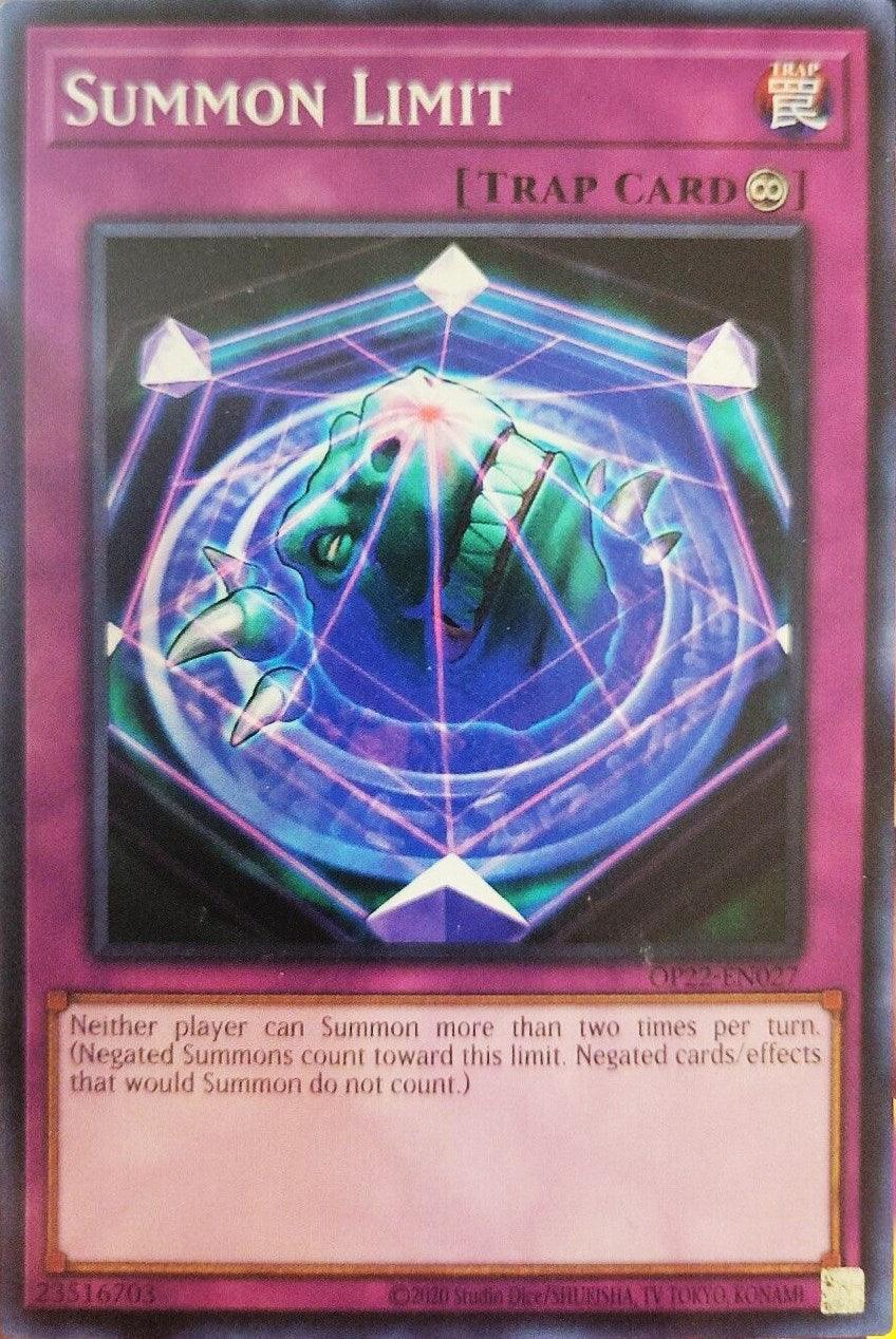 Summon Limit [OP22-EN027] Common - Josh's Cards