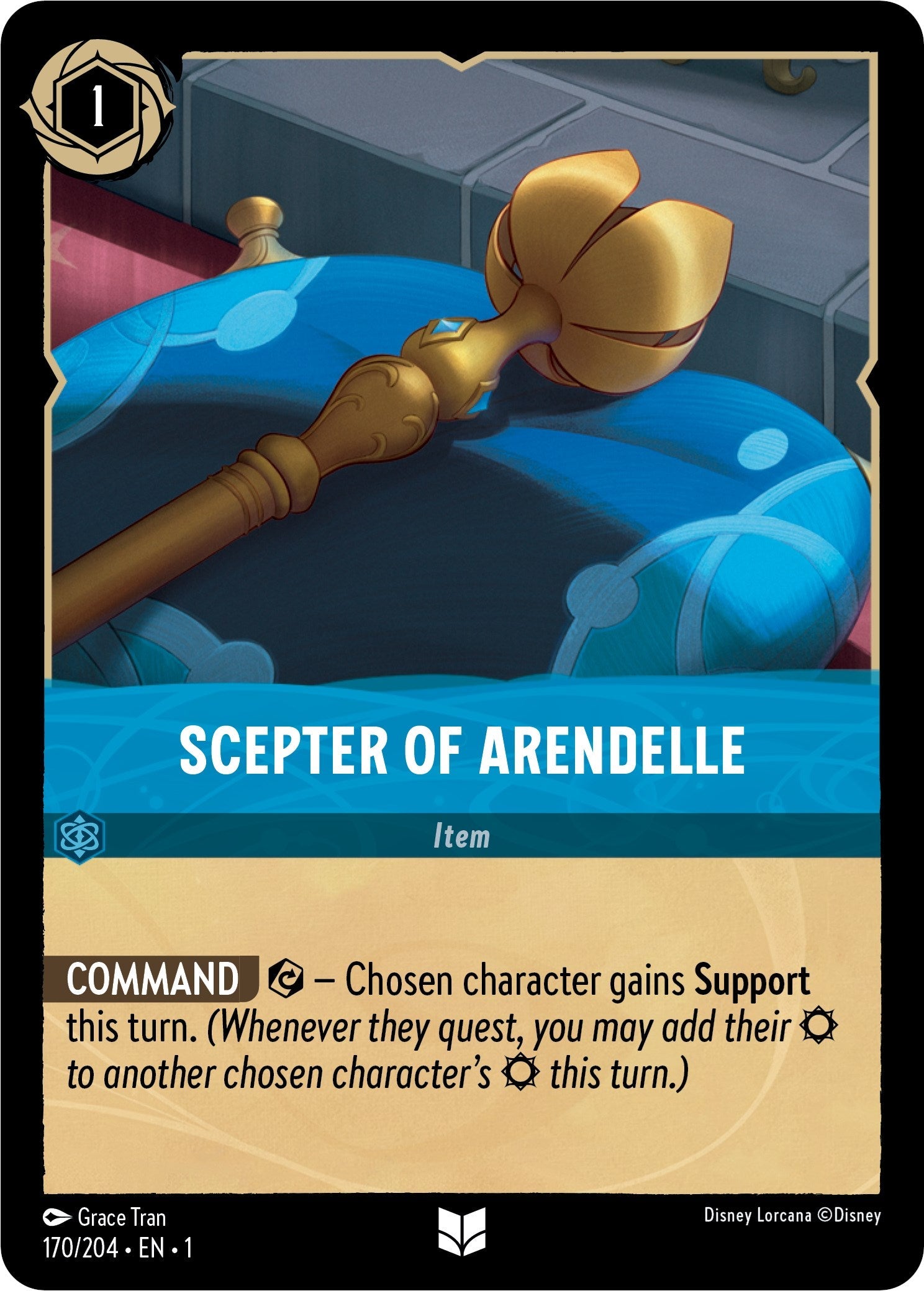 Scepter of Arendelle (170/204) - The First Chapter Cold Foil
