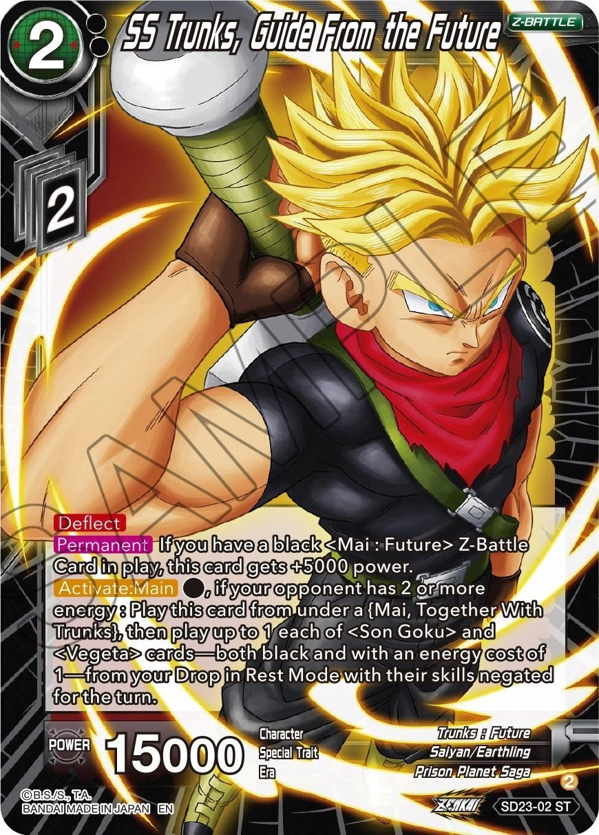 SS Trunks, Guide From the Future (SD23-02) [Critical Blow]