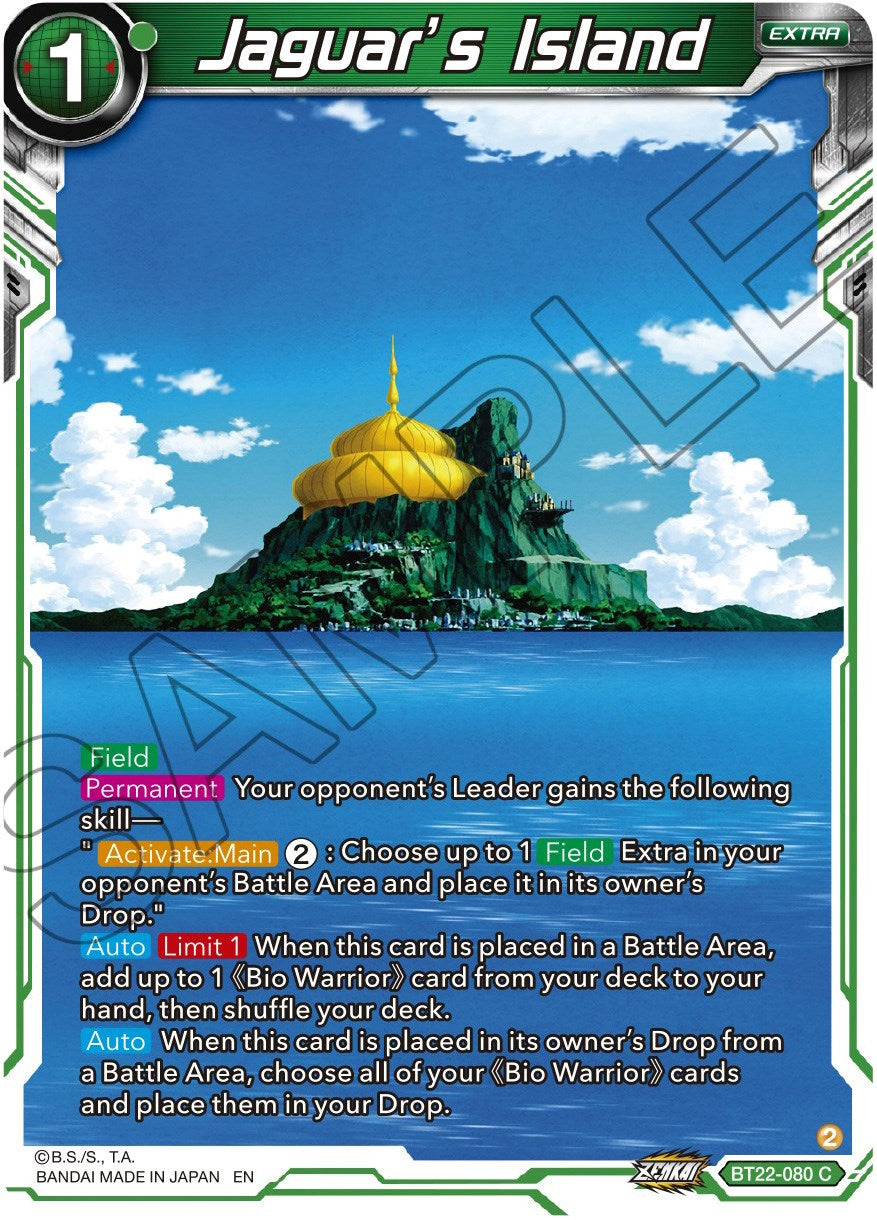 Jaguar's Island (BT22-080) [Critical Blow] Parallel Foil