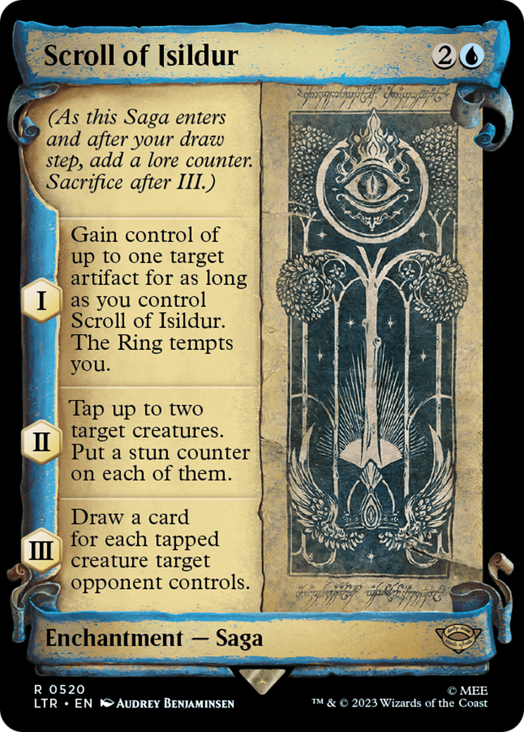 Scroll of Isildur (LTR-520) - The Lord of the Rings: Tales of Middle-earth: (Showcase)