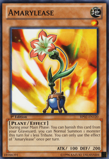 Amarylease [BP02-EN120] Mosaic Rare - Josh's Cards