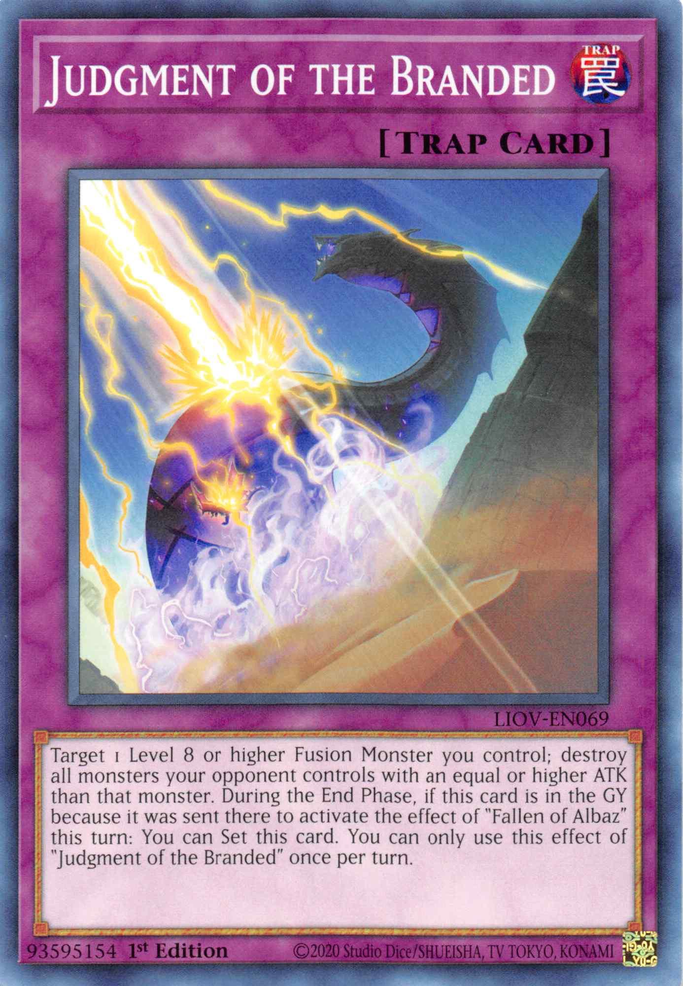 Judgment of the Branded [LIOV-EN069] Common - Josh's Cards